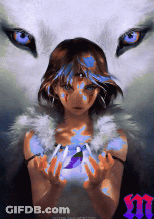Princess Mononoke Poster Edit GIF