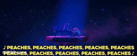 Princess Peach And Mario Playing Piano GIF
