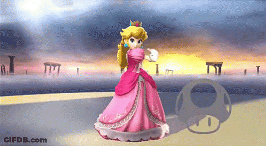 Princess Peach Intro GIF