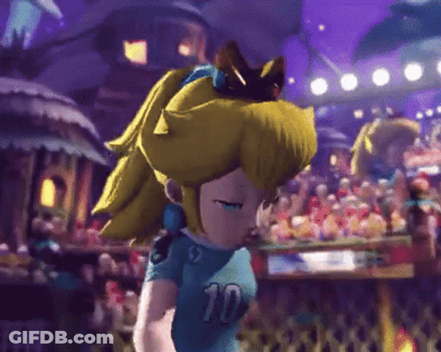 Princess Peach Number Ten GIF