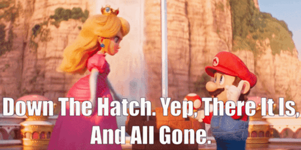 Princess Peach Super Mario There Is It GIF