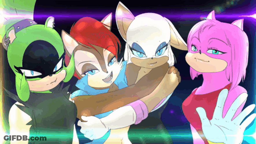 Princess Sally Acorn With Friends GIF