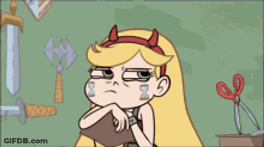 Princess Star Butterfly Being Suspicious GIF