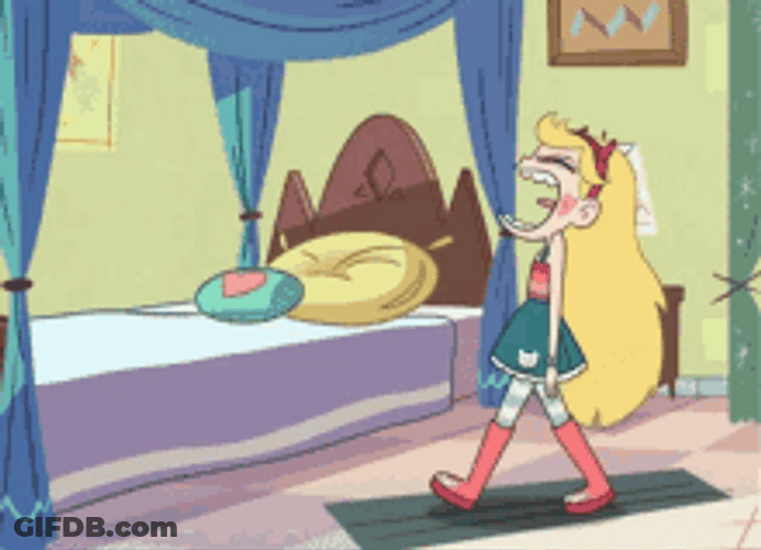 Princess Star Butterfly Crying Out Loud In Bed GIF