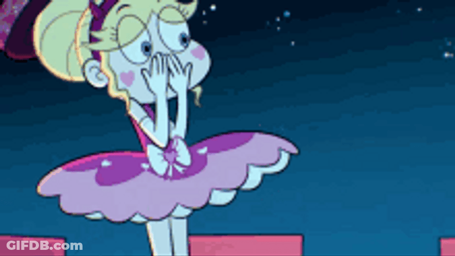 Princess Star Butterfly Drop Her Wand Shocked GIF
