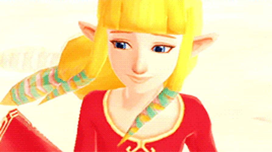 Princess Zelda Smiling GIF