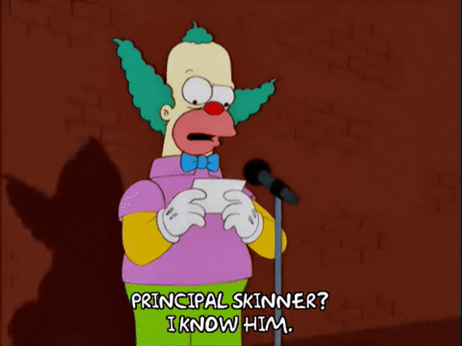 Principal Skinner I Know Him GIF