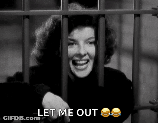 Prison Lady Let Me Out GIF