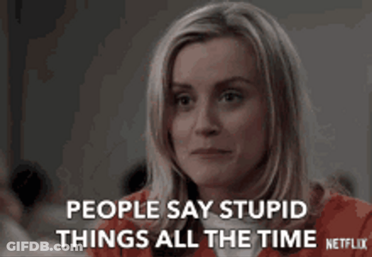 Prisoner Mad Woman Stupid People Thing GIF