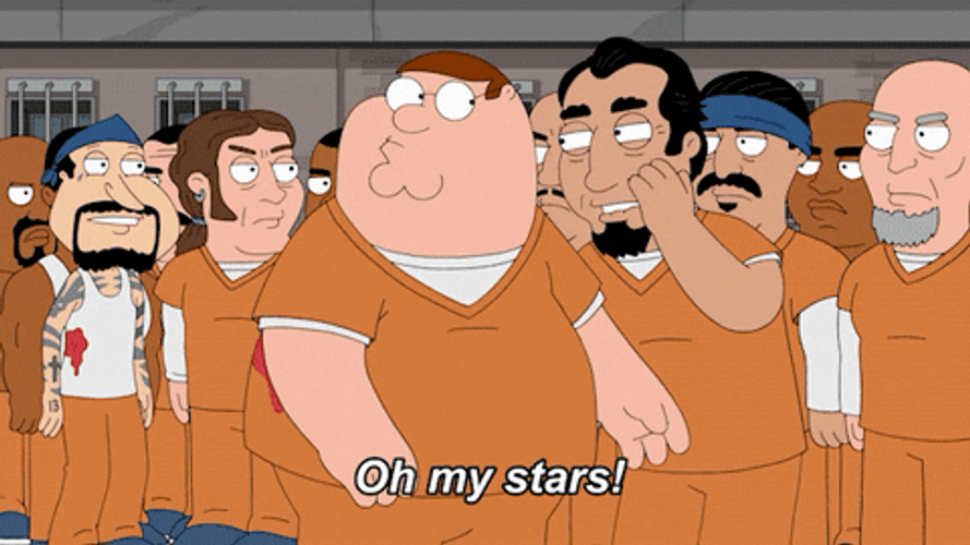 Prisoner Saying Oh My Stars GIF