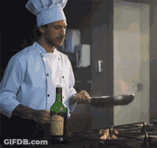Pro Chef Cooking In The Dark GIF