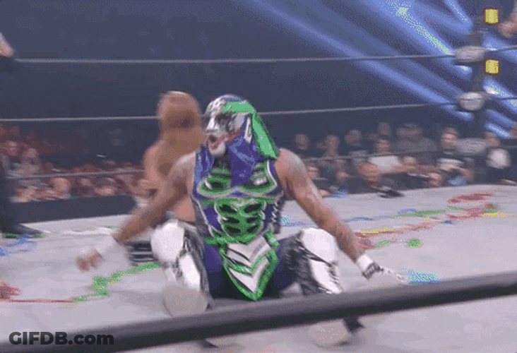 Pro Wrestling Sport Woooo GIF
