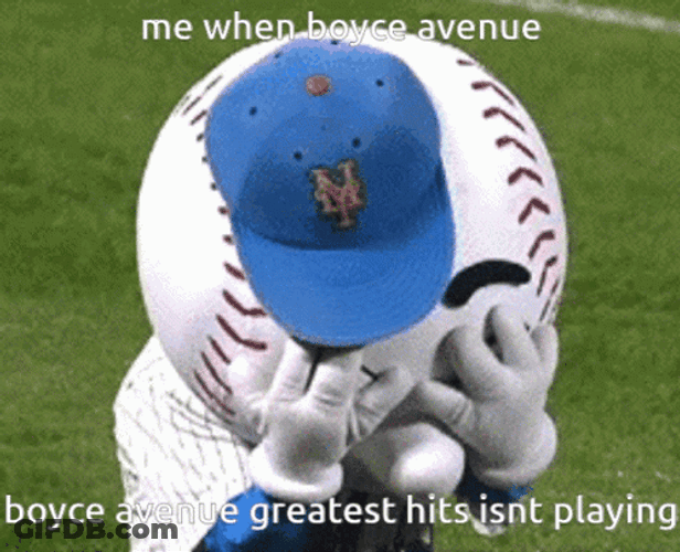 Problematic Mr Met GIF