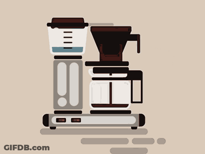 Process Of Producing High Quality Animated Coffee GIF