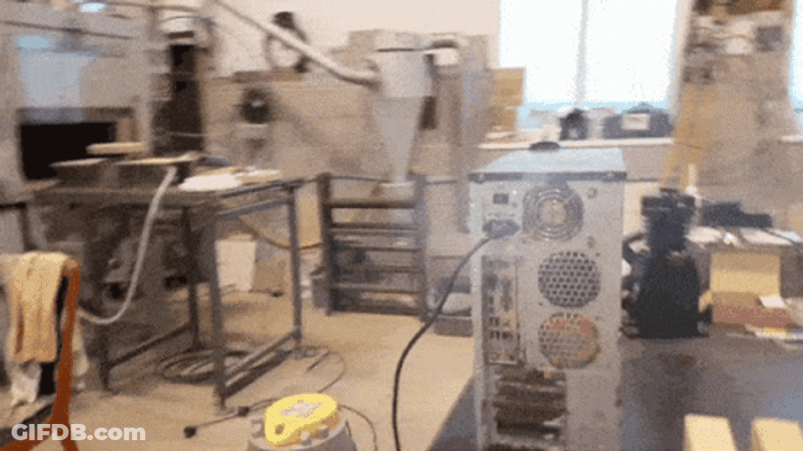 Processor CPU Blast Smoke GIF