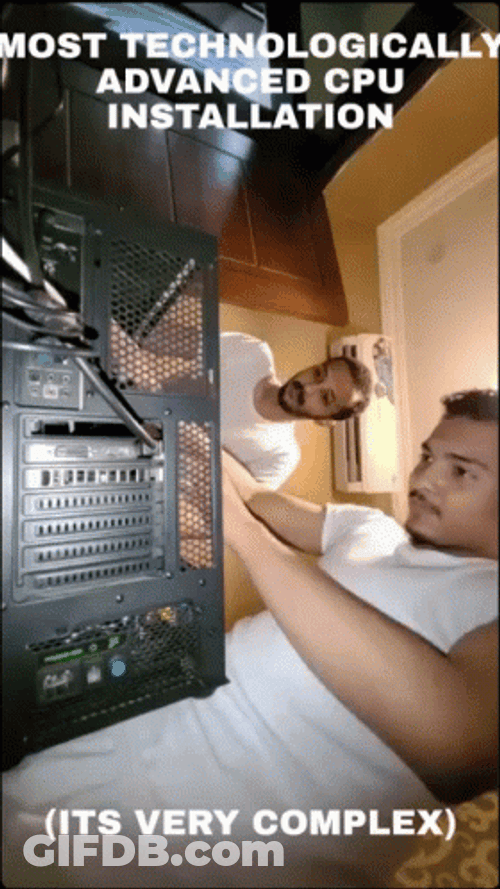 Processor Installation Very Complex GIF