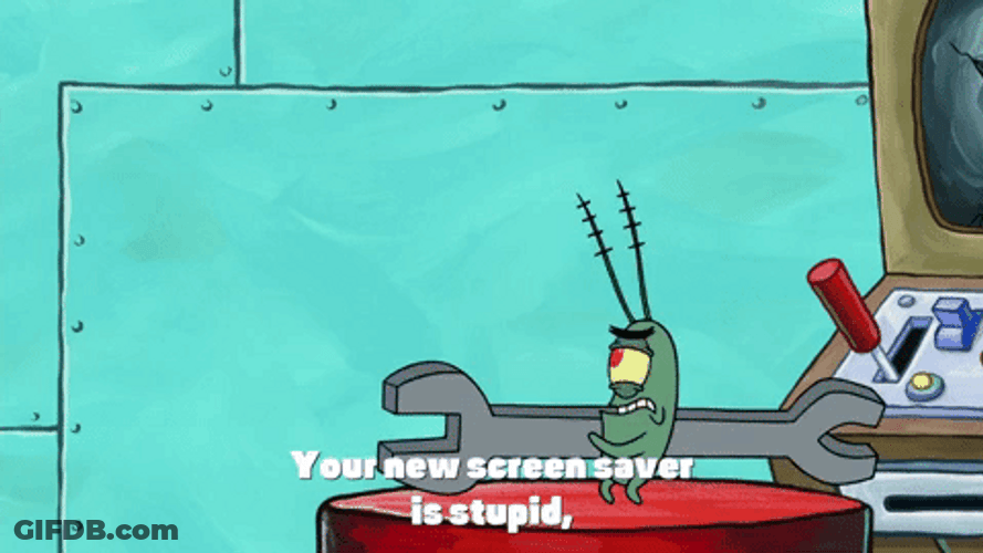 Processor Look Fat Plankton GIF