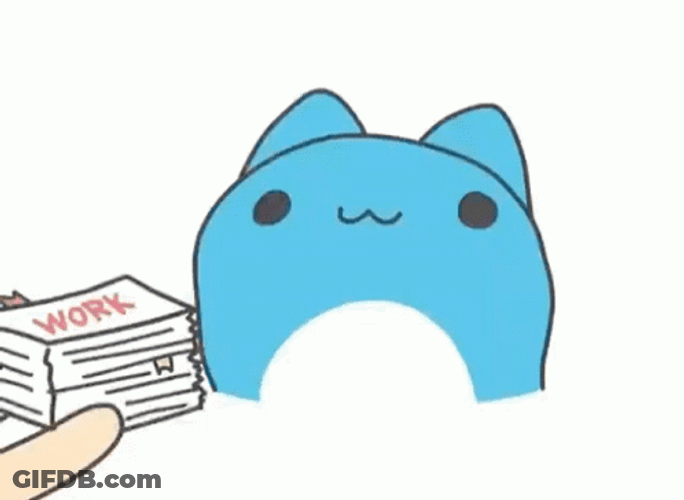 Procrastination On Work Load GIF