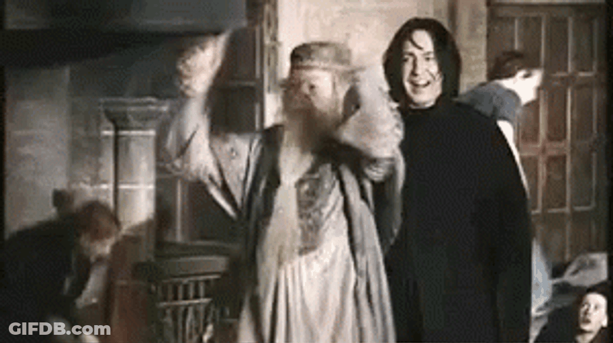 Professor Dumbledore Dancing GIF
