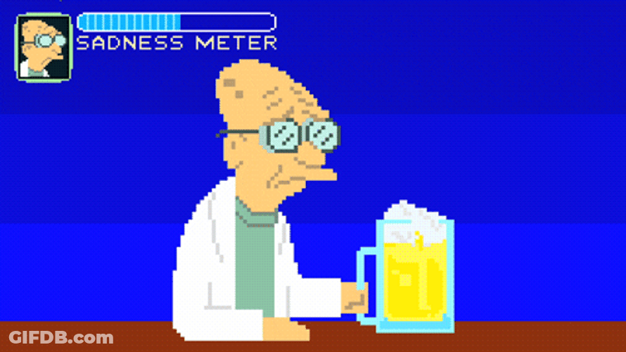 Professor Proton Drinking GIF