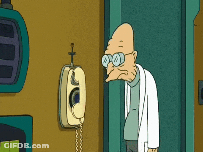 Professor Proton Good News GIF