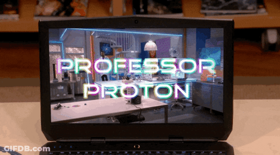 Professor Proton Video GIF