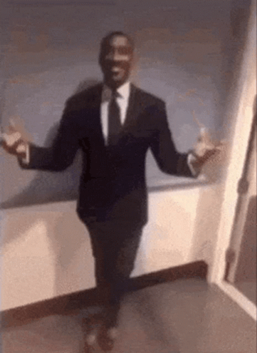 Professor Standing Poses GIF