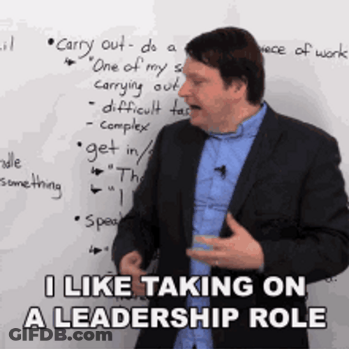 Professor Talking How He Likes Leadership Role GIF