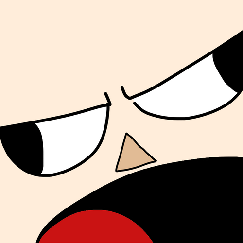 Profile Pic Angry Annoyed Cartoon Blinking GIF