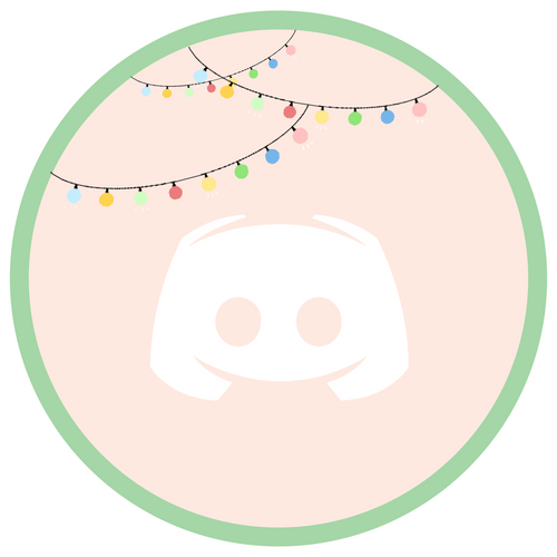 Profile Pic Cute Discord Logo Holiday Lights GIF