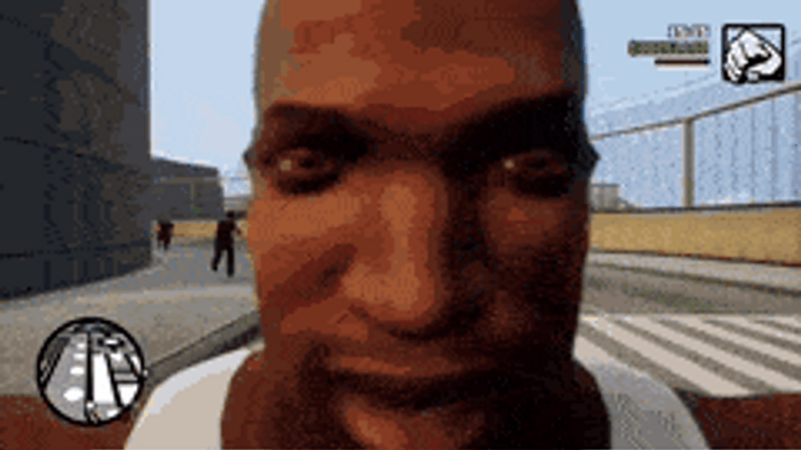 Profile Pic Franklin GTA Funny Zoom In GIF
