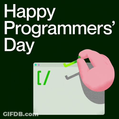 Programming Coding Happy Programmer's Day GIF