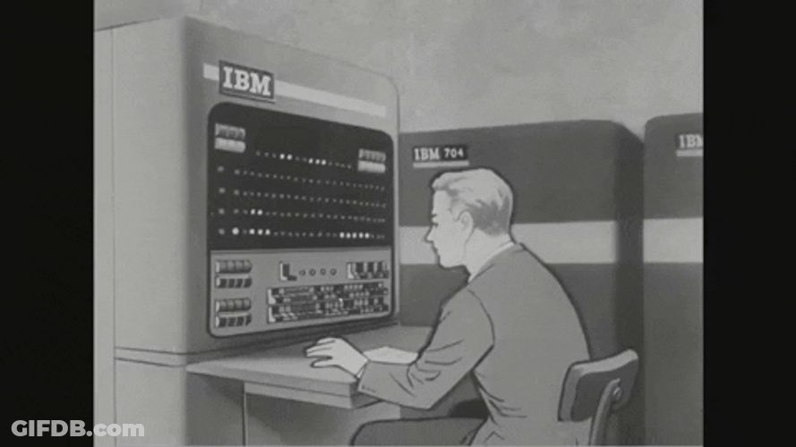 Programming Vintage Space US National Archives GIF