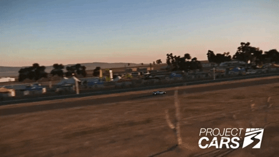Project Cars 2 Driving Sunset GIF