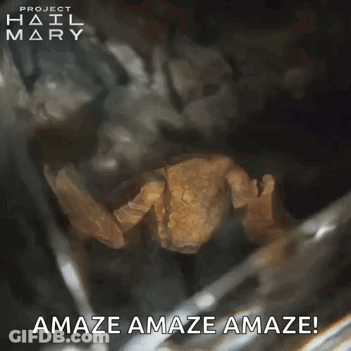 Project Hail Mary Animated Crab GIF