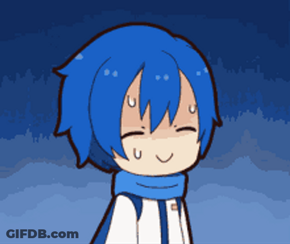 Projecy Sekai Kaito Sweating Vocaloid GIF