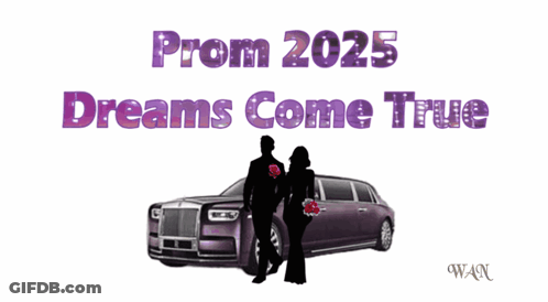 Prom 2025 Dreams Come True Poster GIF