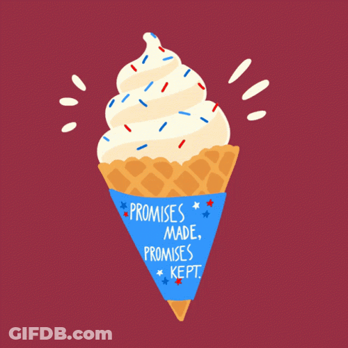 Promises Made Promises Kept Biden Ice Cream GIF