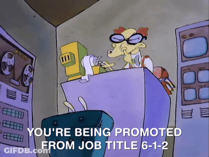 Promoted Nicktoon Rocko's Modern Life GIF