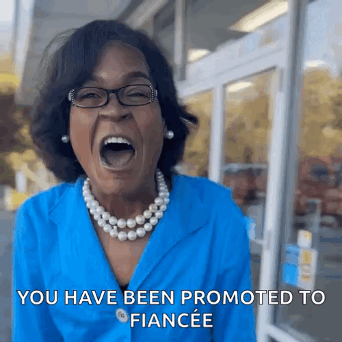 Promoted To Fiance Congratulations On Your Promotion GIF