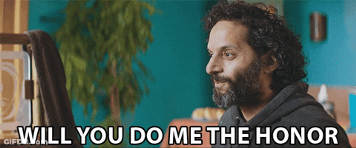 Propose Jason Mantzoukas GIF