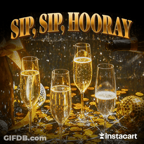 Prosecco Sip Sip Hooray GIF