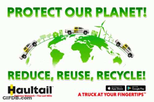 Protect Our Planet Poster GIF