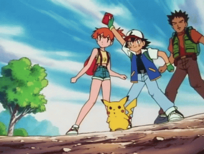 Protecting Squirtle Squad Leader GIF