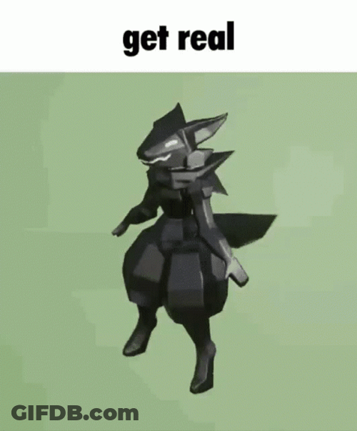 Protogen Get Real GIF