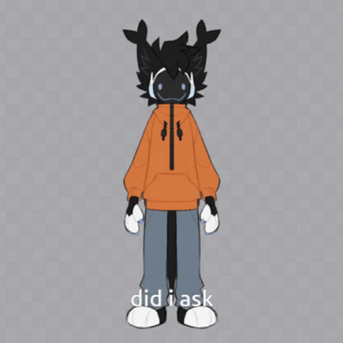 Protogen Moose Did I Ask GIF