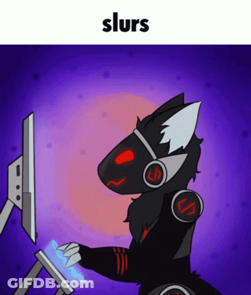 Protogen Typing Keyboard Slurs GIF