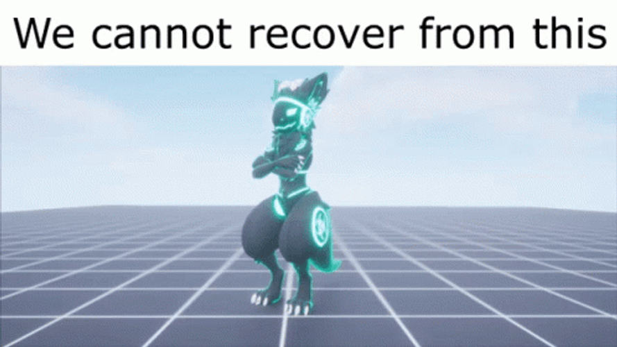 Protogen We Cannot Recover From This GIF