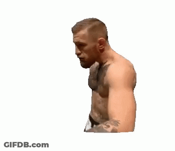 Proud Conor Mcgregor Walk GIF