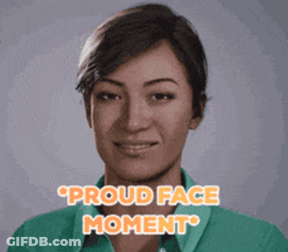 Proud Face Moment Computer Graphics GIF